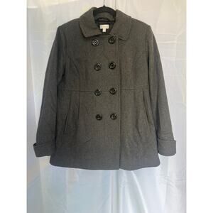 Pea in the pod maternity pea coat size medium